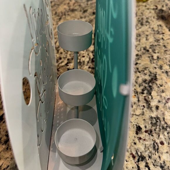 YANKEE CANDLE HOLDER "SPRING IS HERE" - Picture 3 of 4